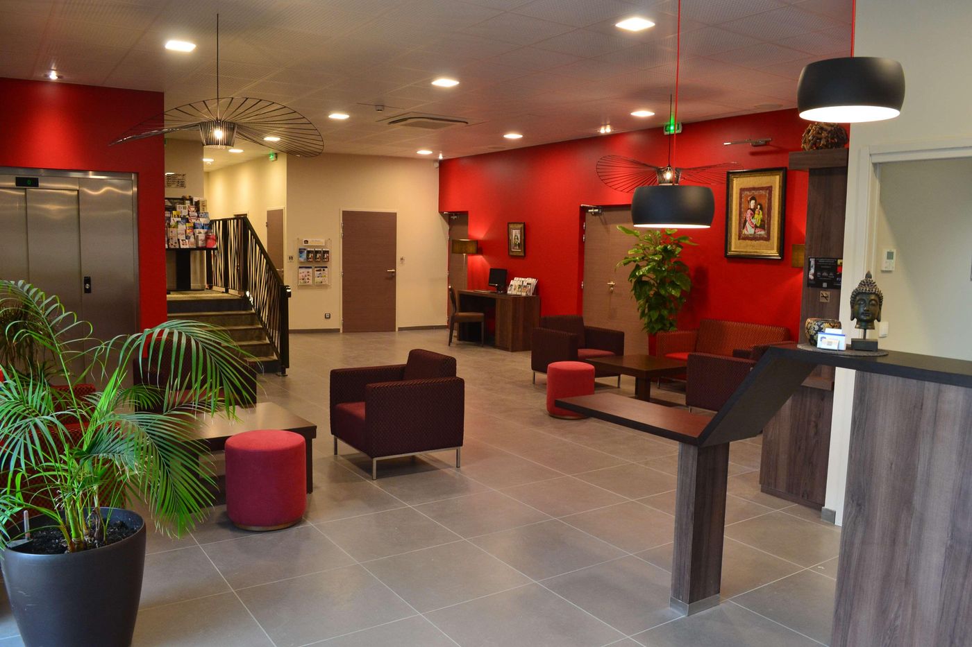 Best Western Hotel des Barolles - Lyon Sud - France - Brignais - Lobby - 2