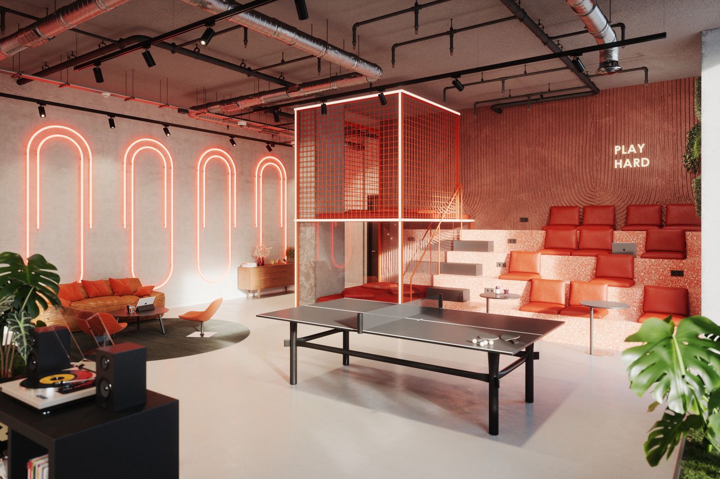 The Social Hub Barcelona Poblenou-Spain-Barcelona-Lobby-7