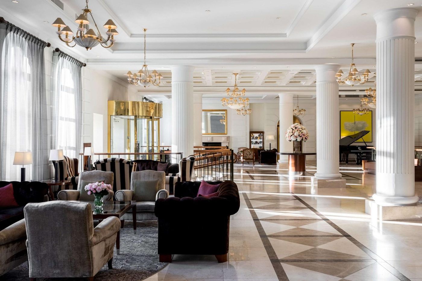 Grand Hotel Vilnius, Curio Collection By Hilton-Lithuania-Vilnius-Lobby-9