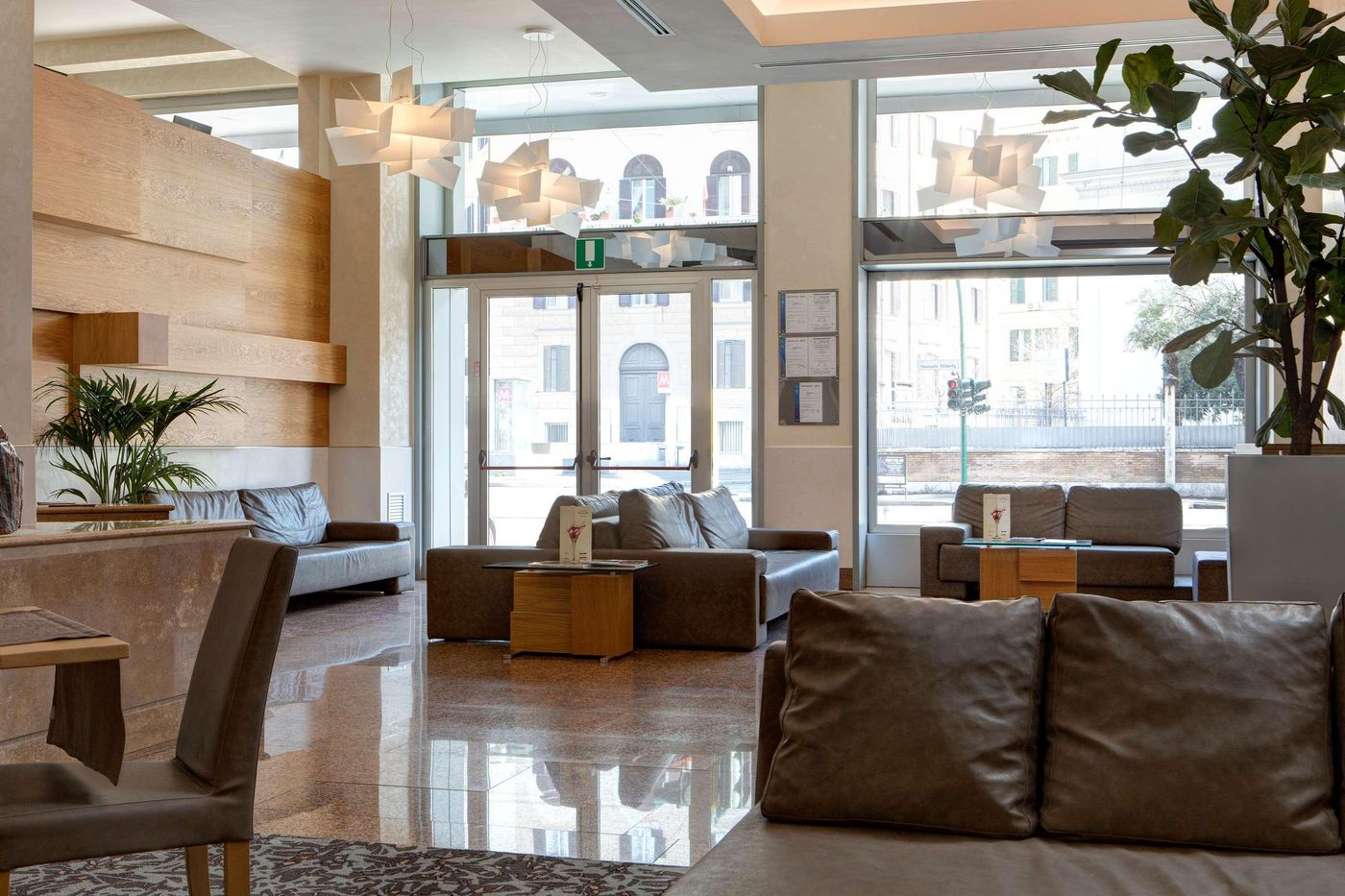 Best Western Hotel President-Italy-Roma-Lobby-3