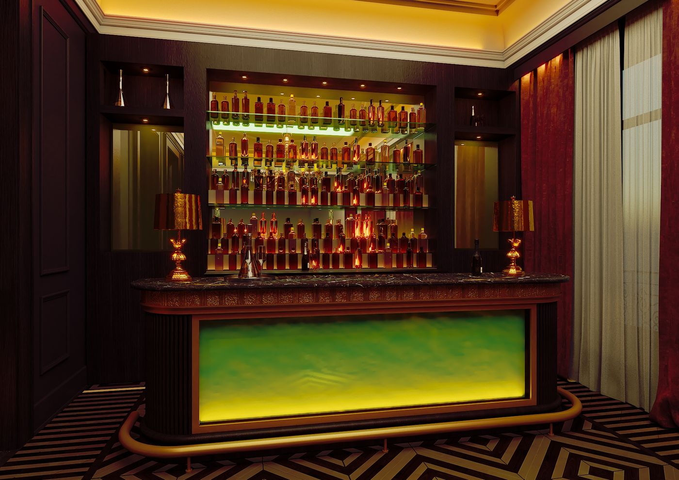 Palacio Gran Vía, a Royal Hideaway Hotel-Spain-Granada-Bar-3