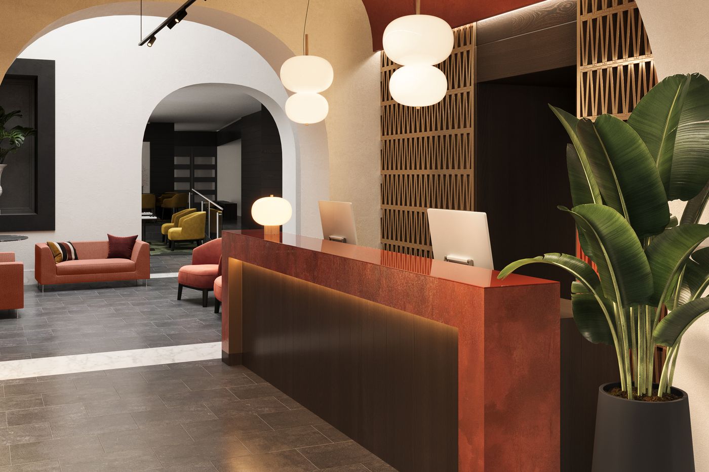 NH Collection Palermo Palazzo Sitano-Italy-PALERMO-Lobby-5