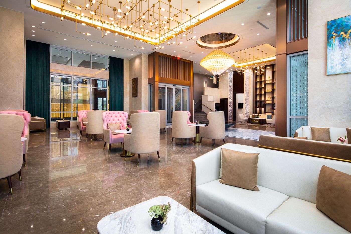 Blossom Hotel Houston, Curio Collection by Hilton-United States-Houston-Lobby-3