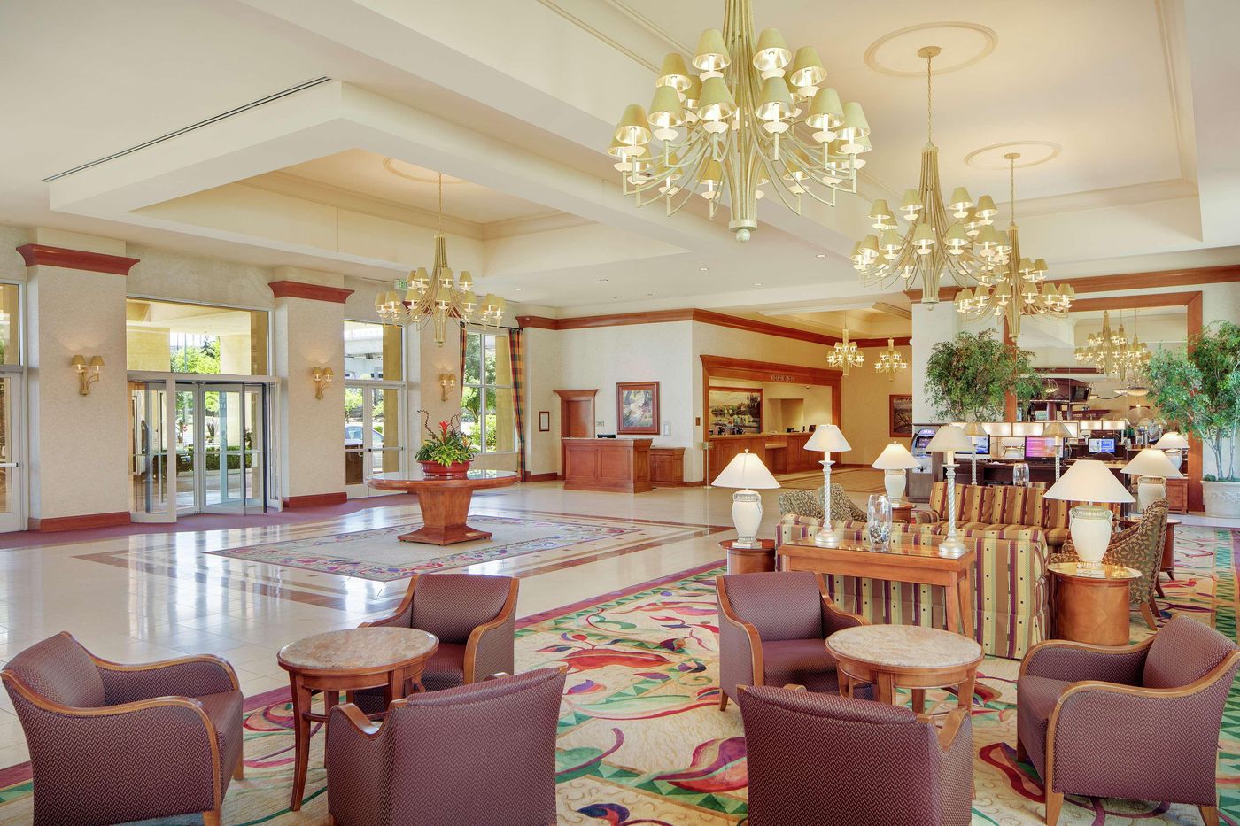 Hilton Seattle Airport & Conference Center-United States-SEATTLE-Lobby-9