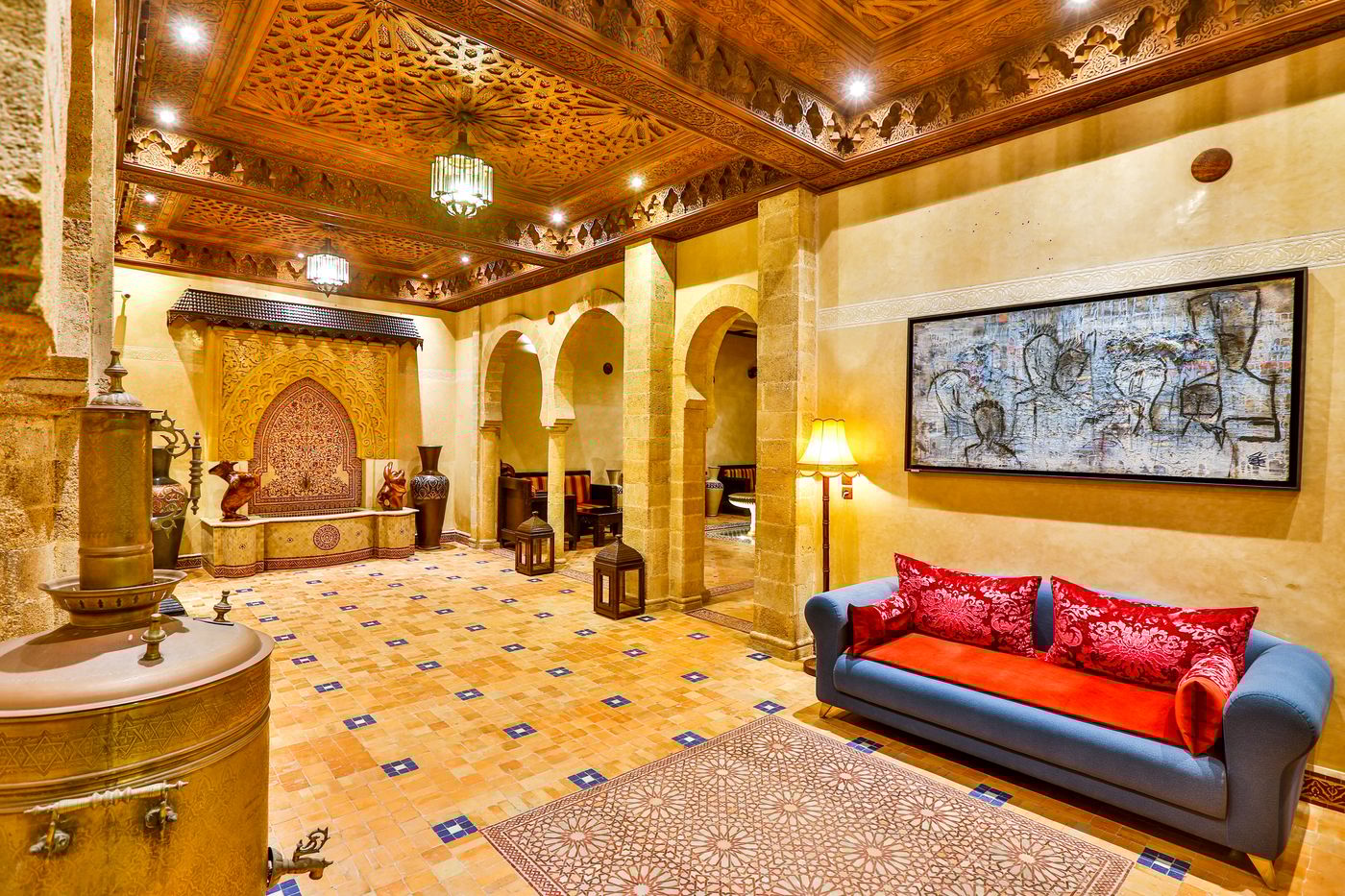 Riad Mimouna-Morocco-ESSAOUIRA-Lobby-8