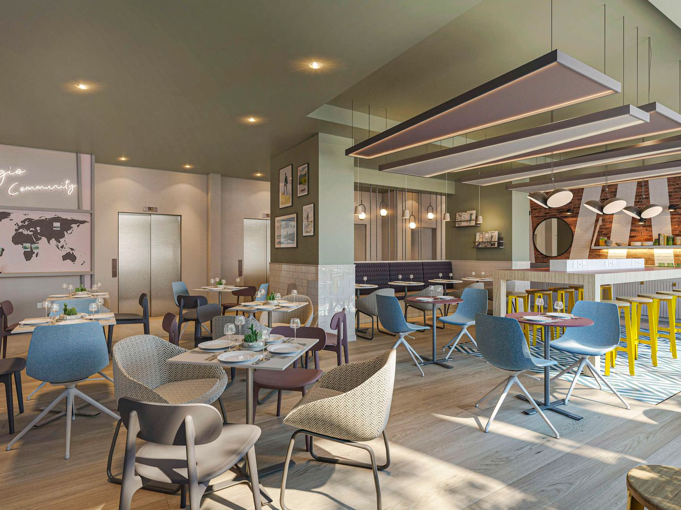 Aparthotel Adagio Glasgow Central-United Kingdom-GLASGOW-Restaurant-1