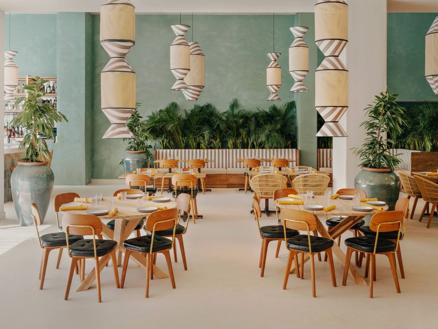 Mondrian and Hyde restaurant