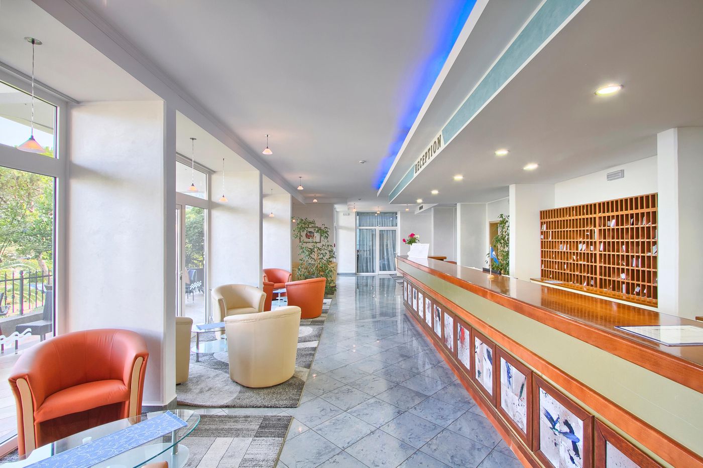 Hotel Mimosa-Lido Palace-Croatia-RABAC-Lobby-5