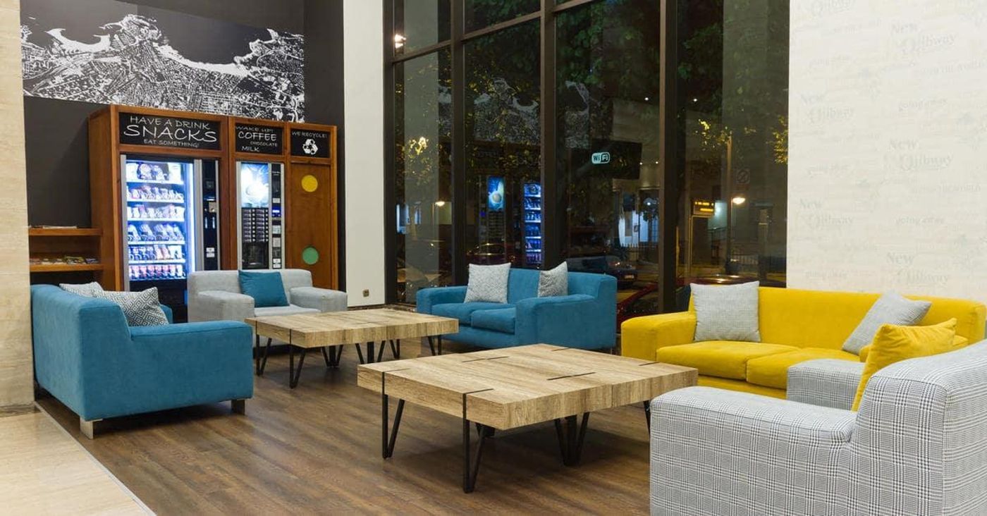 Zentral Gijon Rey Pelayo-Spain-GIJON-Lobby-10