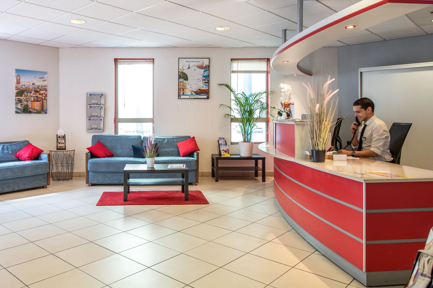 Residhotel Lyon Part Dieu - France - LYON - Lobby - 7