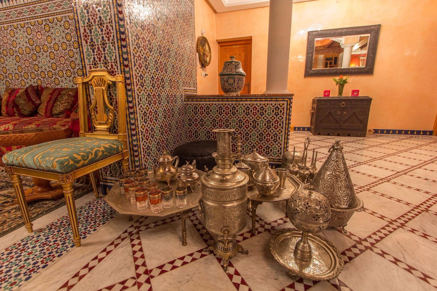 Riad Raouia-Morocco-FES-Lobby-9
