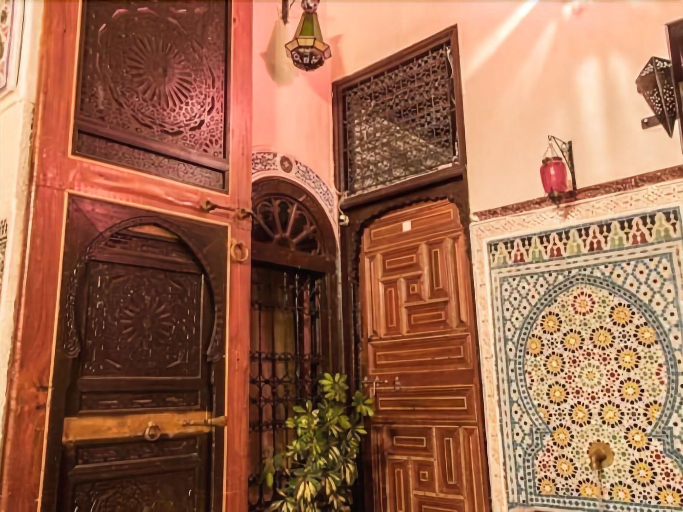 Riad Meski-Morocco-FES-Lobby-9