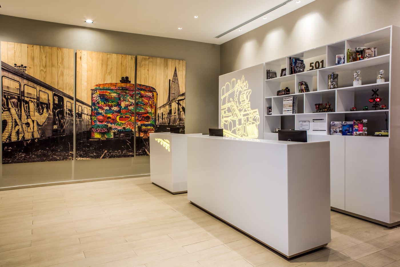 Fiesta Inn Express Forum Buenavista-Mexico-CIUDAD DE MEXICO-Lobby-5