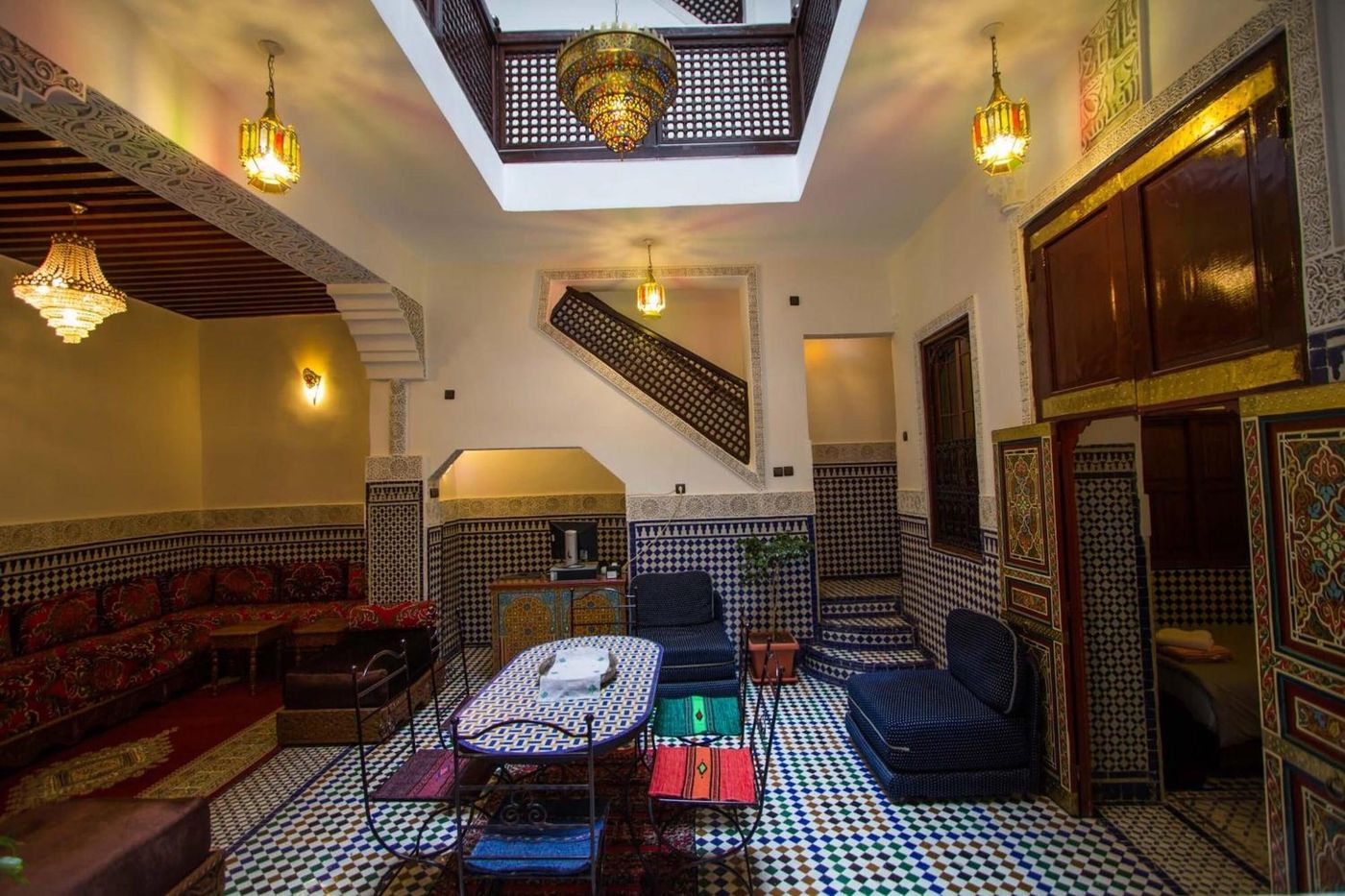 Dar El Mathaf-Morocco-FES-Lobby-4