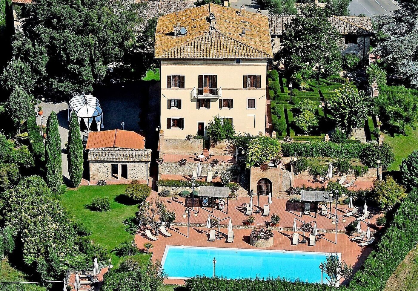 Villa Curina Resort-Italy-CASTELNUOVO BERARDENGA -General view-9