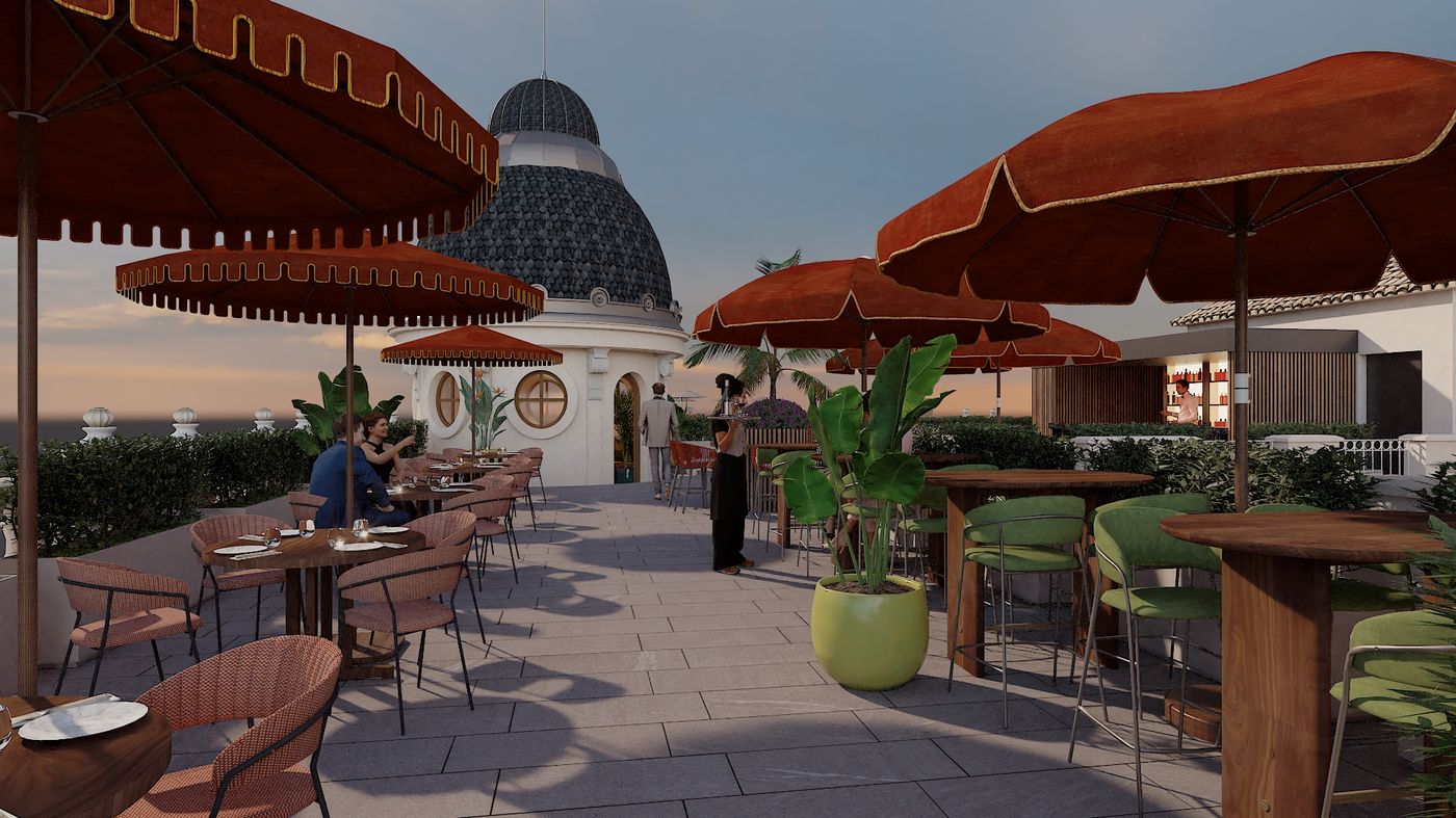 Palacio Gran Vía, a Royal Hideaway Hotel-Spain-Granada-Terrace-7