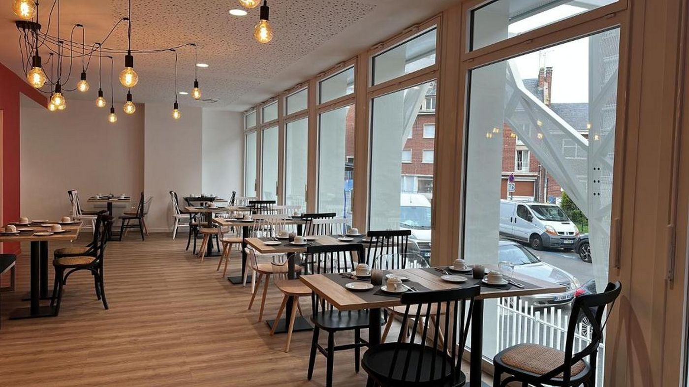 Nemea Appart Hotel Coliseum Amiens Centre-France-Amiens-Restaurant-10