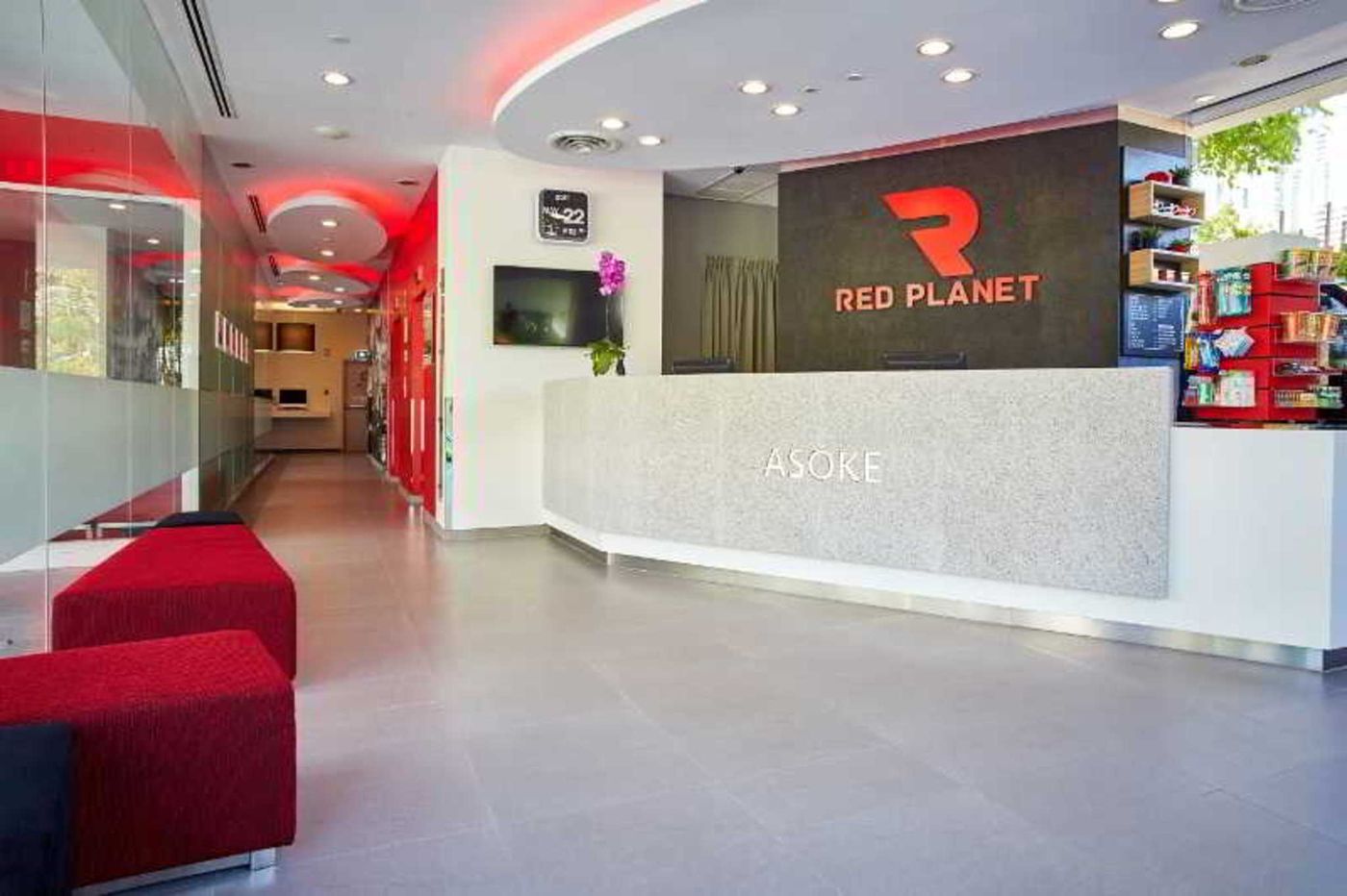 Red Planet Bangkok Asoke-Thailand-Bangkok-Lobby-7