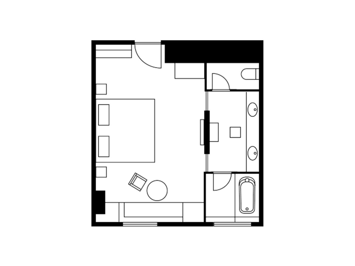 THE GATE HOTEL TOKYO by HULIC-Japan-Ginza-Room-3