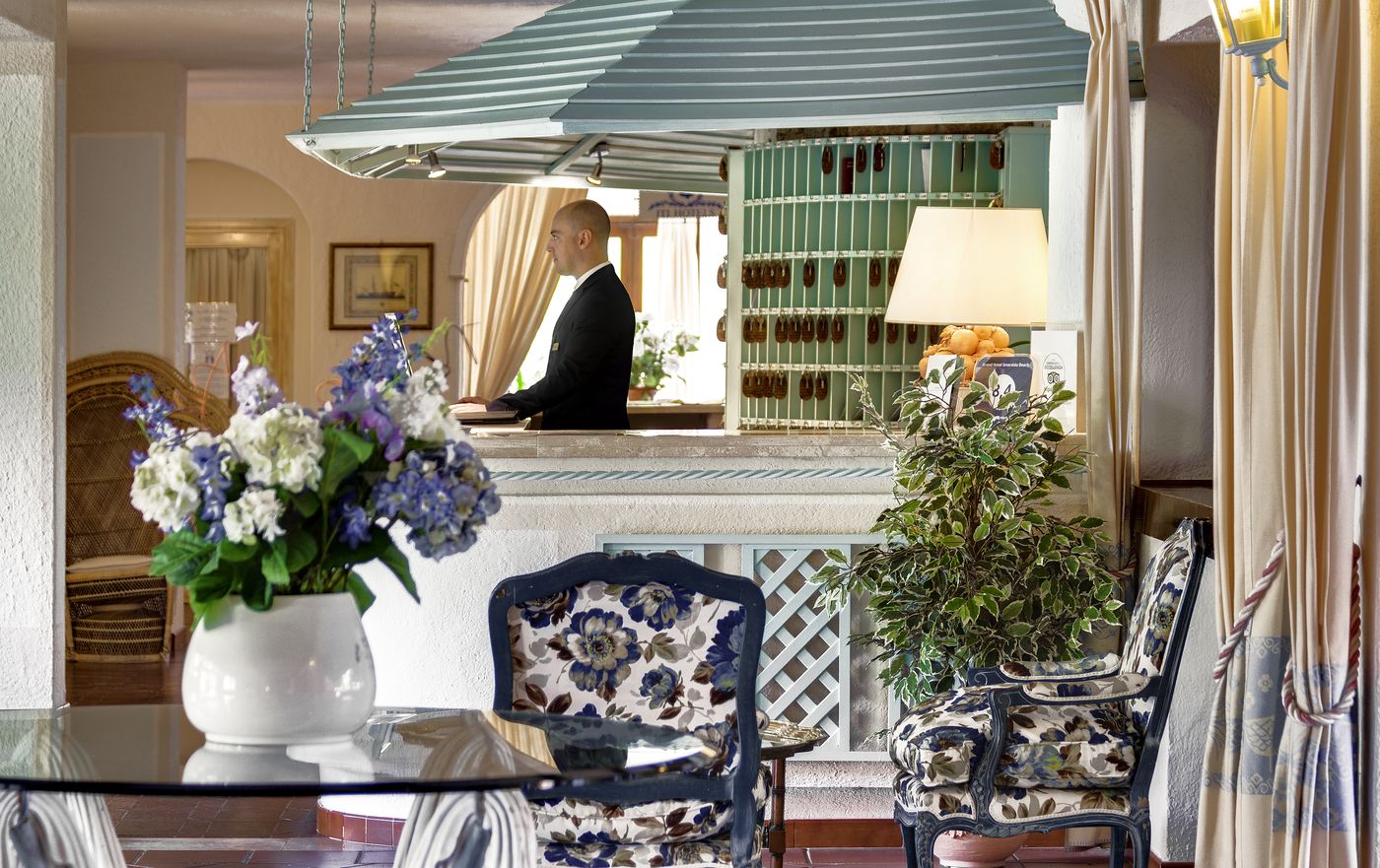 Grand Hotel Smeraldo Beach-Italy-BAJA SARDINIA-ARZACHENA-Lobby-9