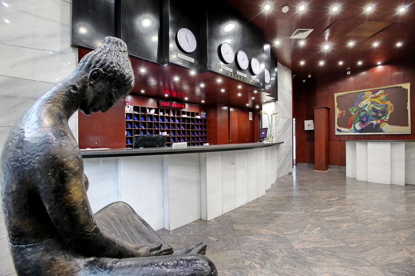 Slavija Garni Hotel-Serbia-BELGRADE-Lobby-9