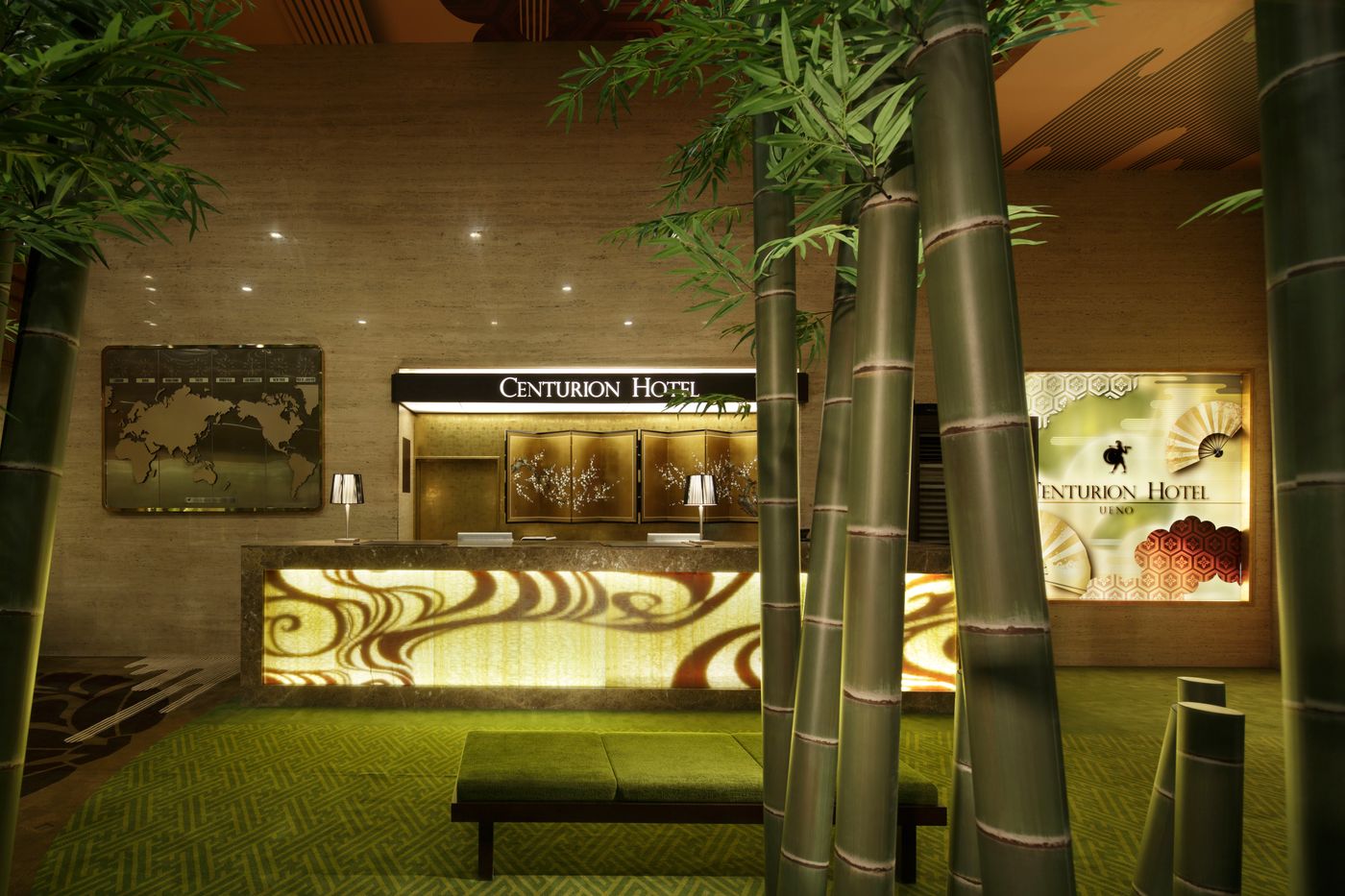 Centurion Hotel Ueno-Japan-Tokyo-Lobby-6
