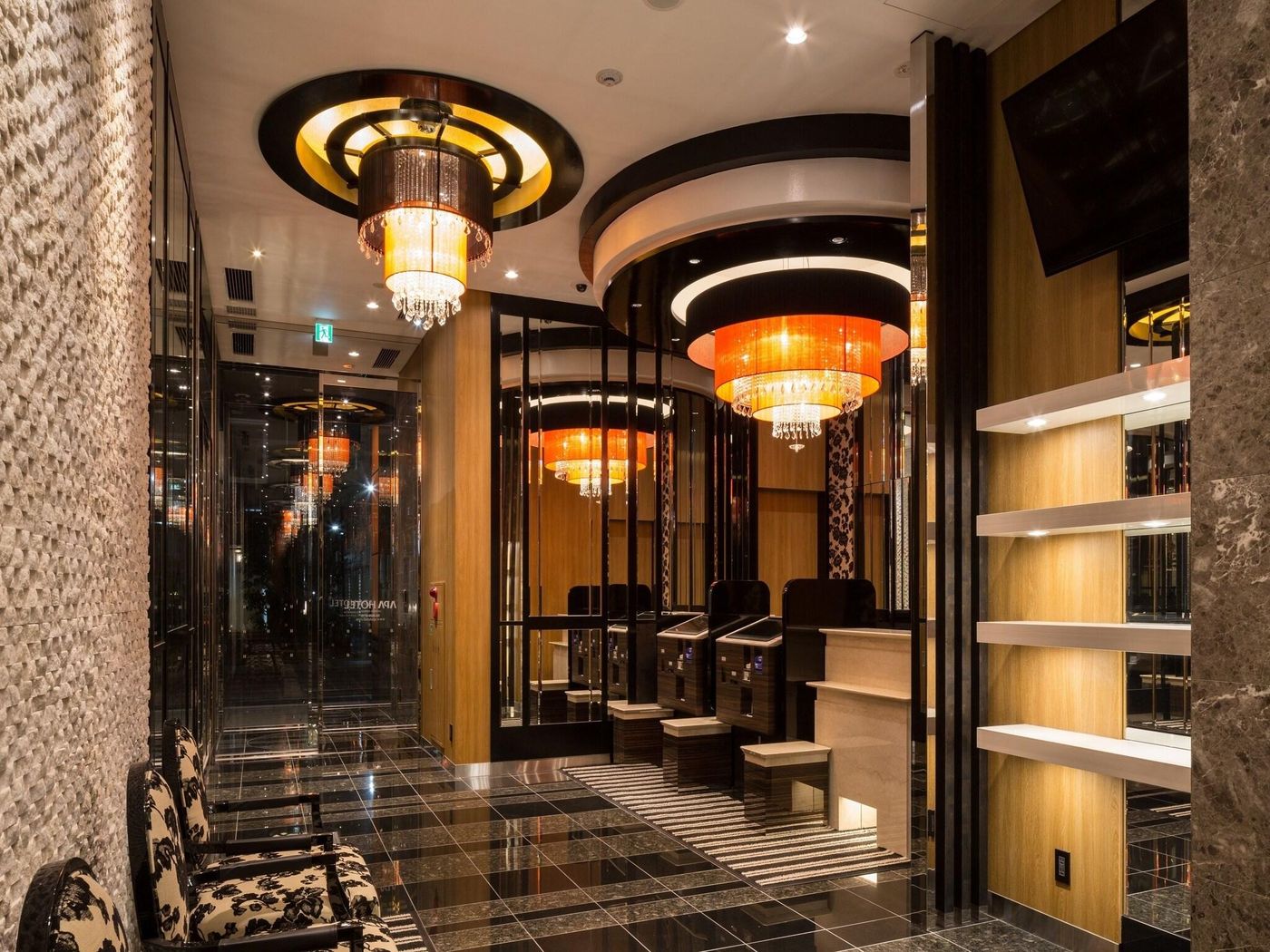 Apa Hotel Kanda Ekimae-Japan-Tokyo City-Lobby-10