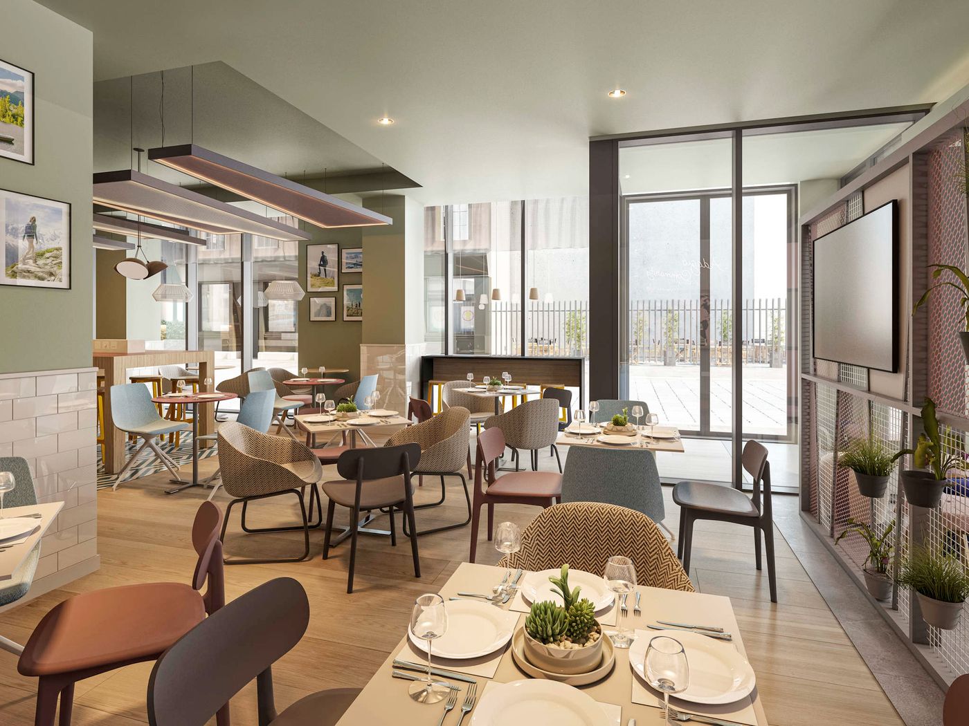 Aparthotel Adagio Glasgow Central-United Kingdom-GLASGOW-Restaurant-3