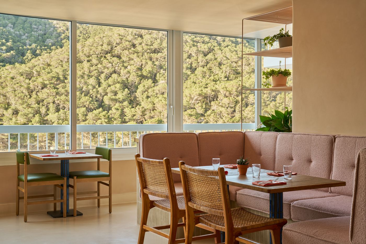 Mondrian and Hyde restaurant