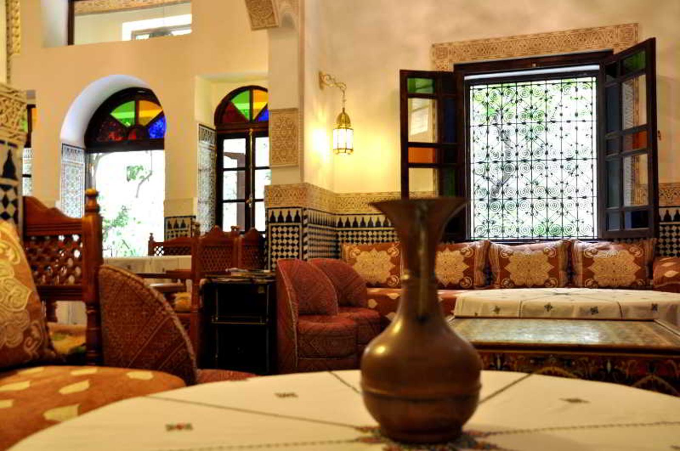 Riad Jardin Chrifa-Morocco-FES-Lobby-7