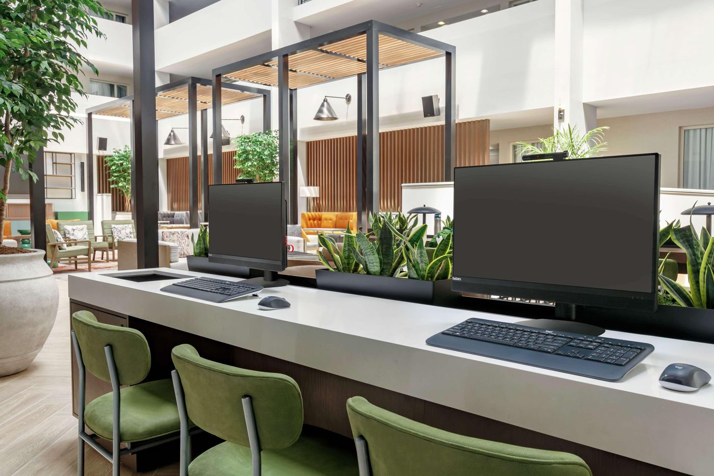 Embassy Suites Philadelphia Valley Forge-United States-WAYNE-Lobby-7