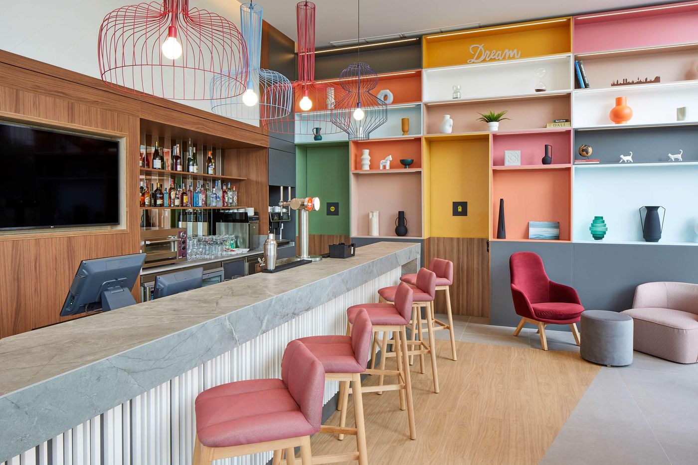 Hampton by Hilton Barcelona Fira Gran Via-Spain-Barcelona-Bar-4