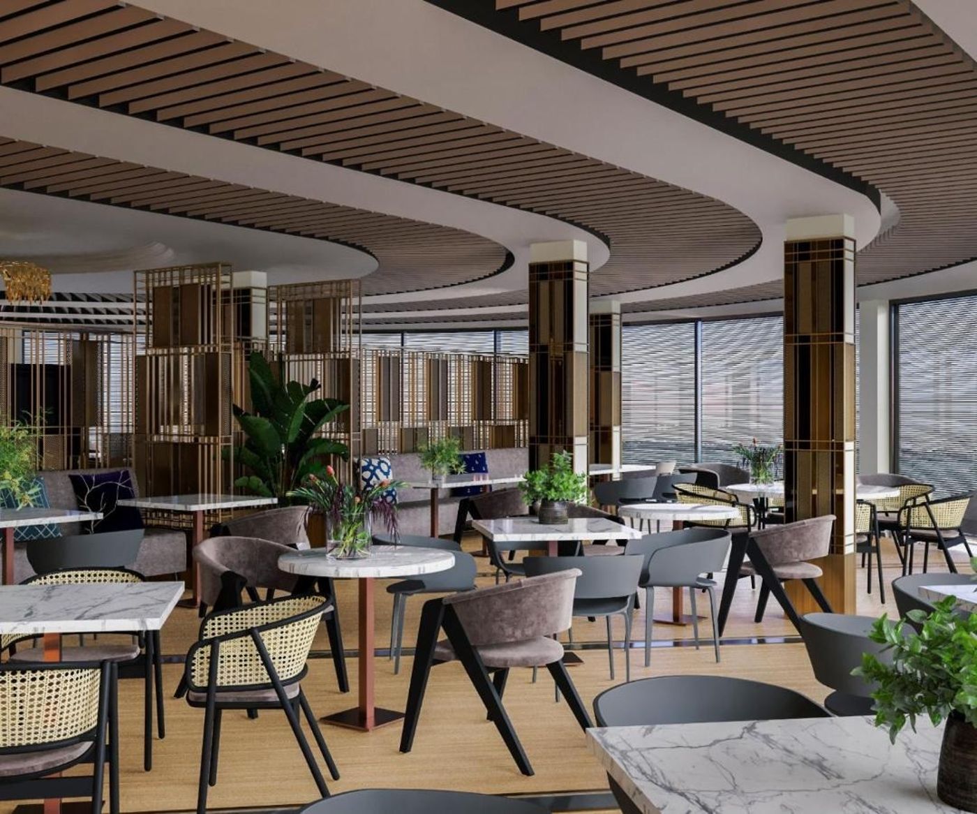 Crowne Plaza Istanbul Tuzla Viaport Marina-Turkey-ISTANBUL-Restaurant-4