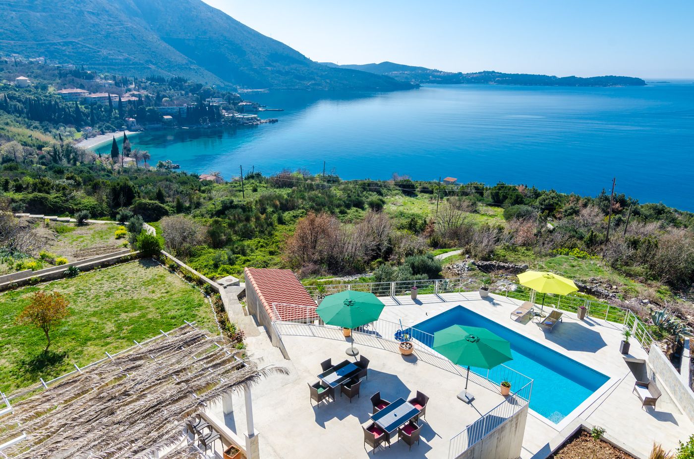 Apartments Sandito-Croatia-MLINI - SOLINE-Pool-9