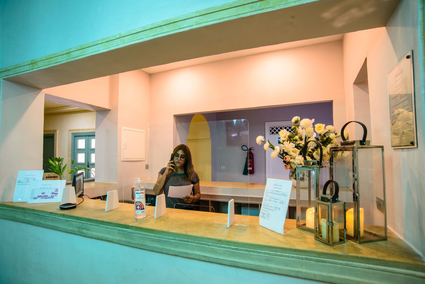 Hotel Suite Les Charmilles-Tunisia-GAMMARTH-Lobby-7