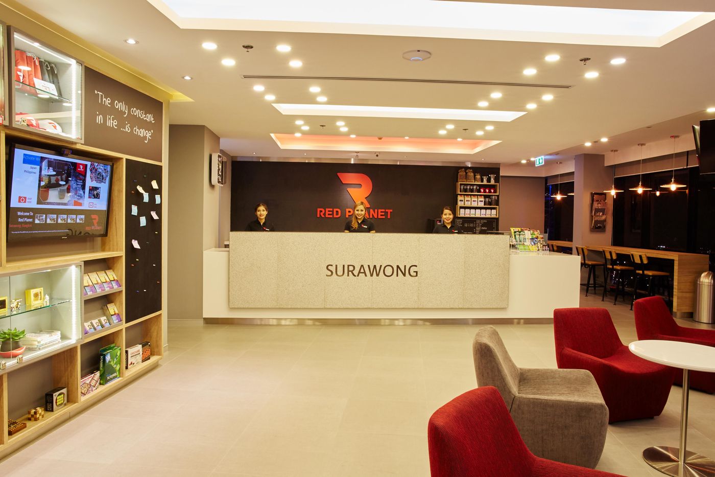 Red Planet Bangkok Surawong-Thailand-BANGKOK-Lobby-6