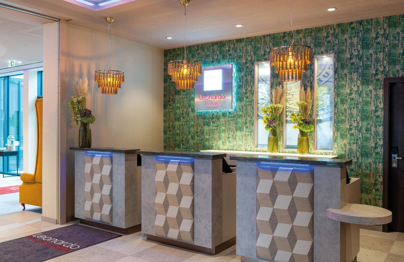 Leonardo Hotel Augsburg-Germany-Augsburg-Lobby-9