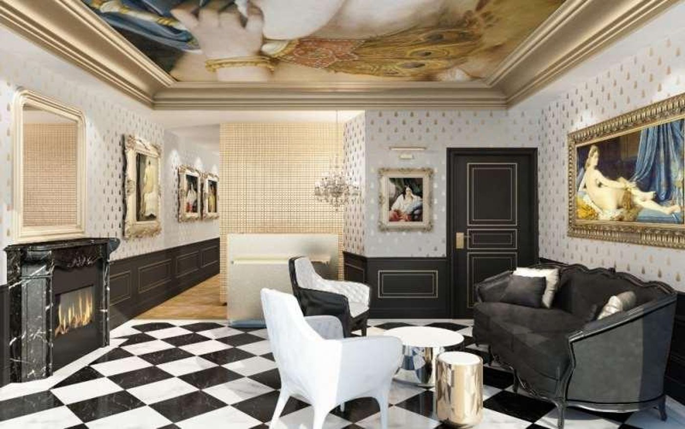 Hotel-Eiffel-Petit-Louvre-Lobby-9