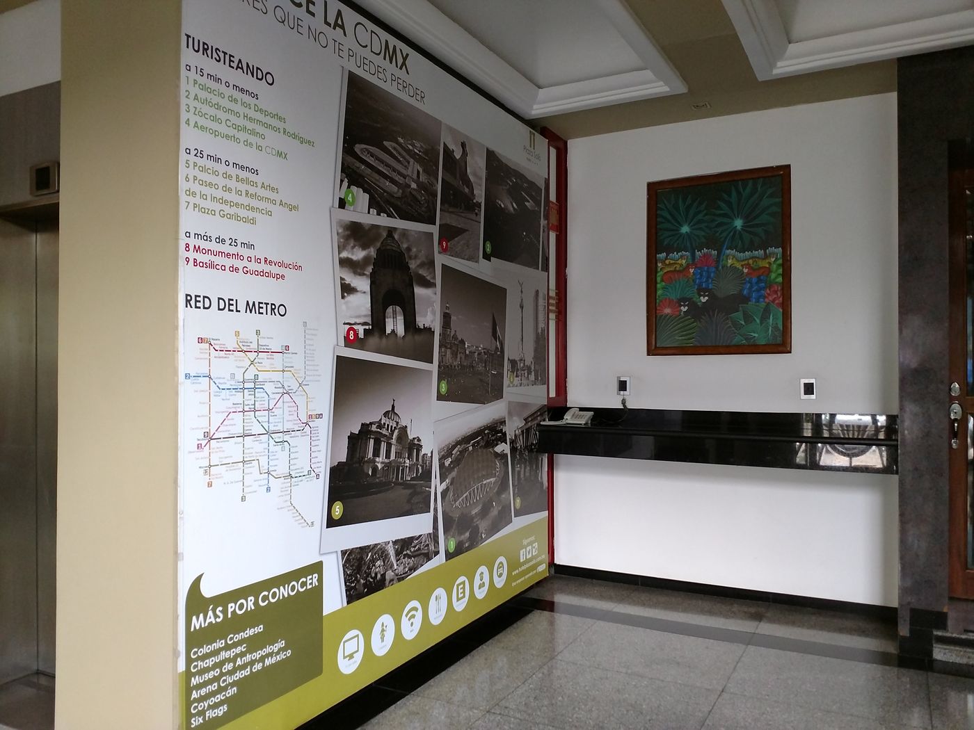 Hotel Escala Siglo XXI-Mexico-CIUDAD DE MEXICO-Lobby-6