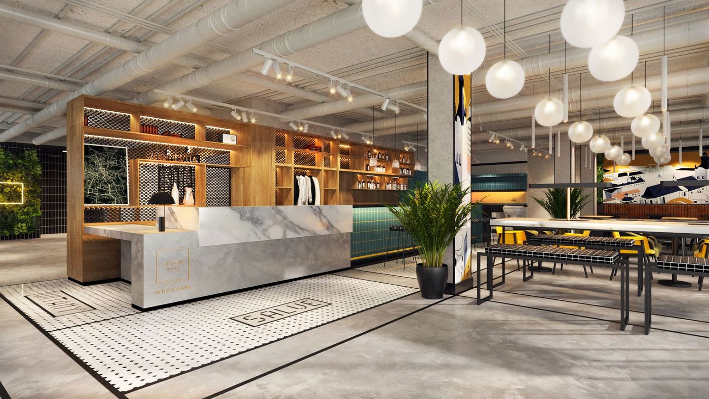 Arche Hotel Wroclaw Airport-Poland-Wroclaw-Lobby-5