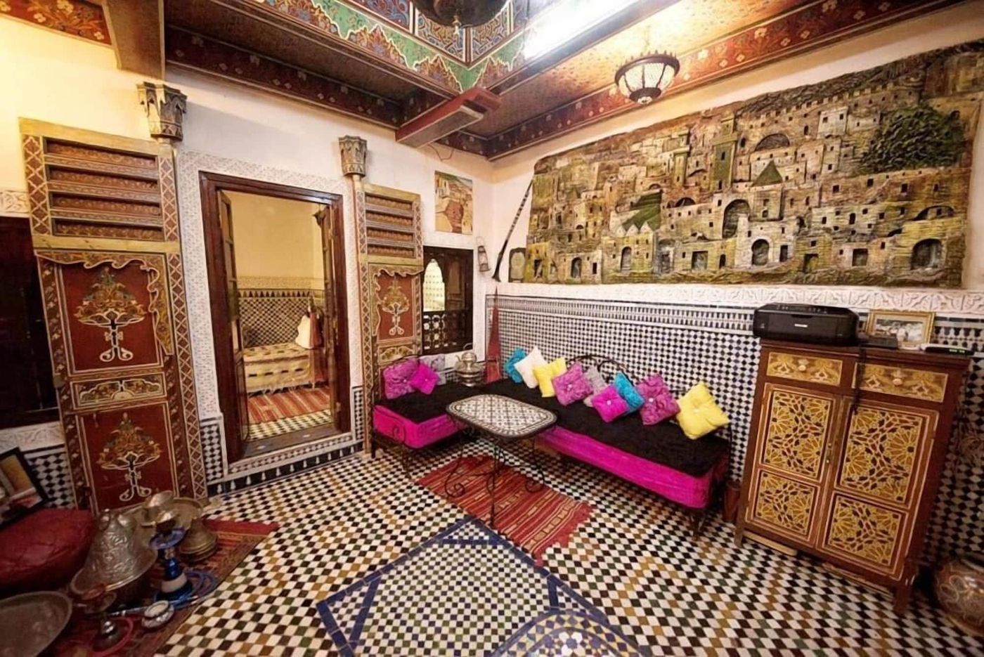 Dar Chourouk-Morocco-FES-Lobby-3