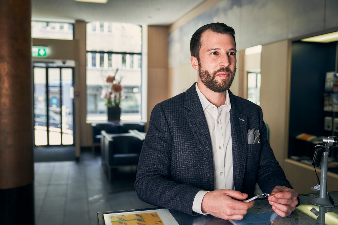 Hotel Bristol Zurich-Switzerland-ZURICH-Lobby-9