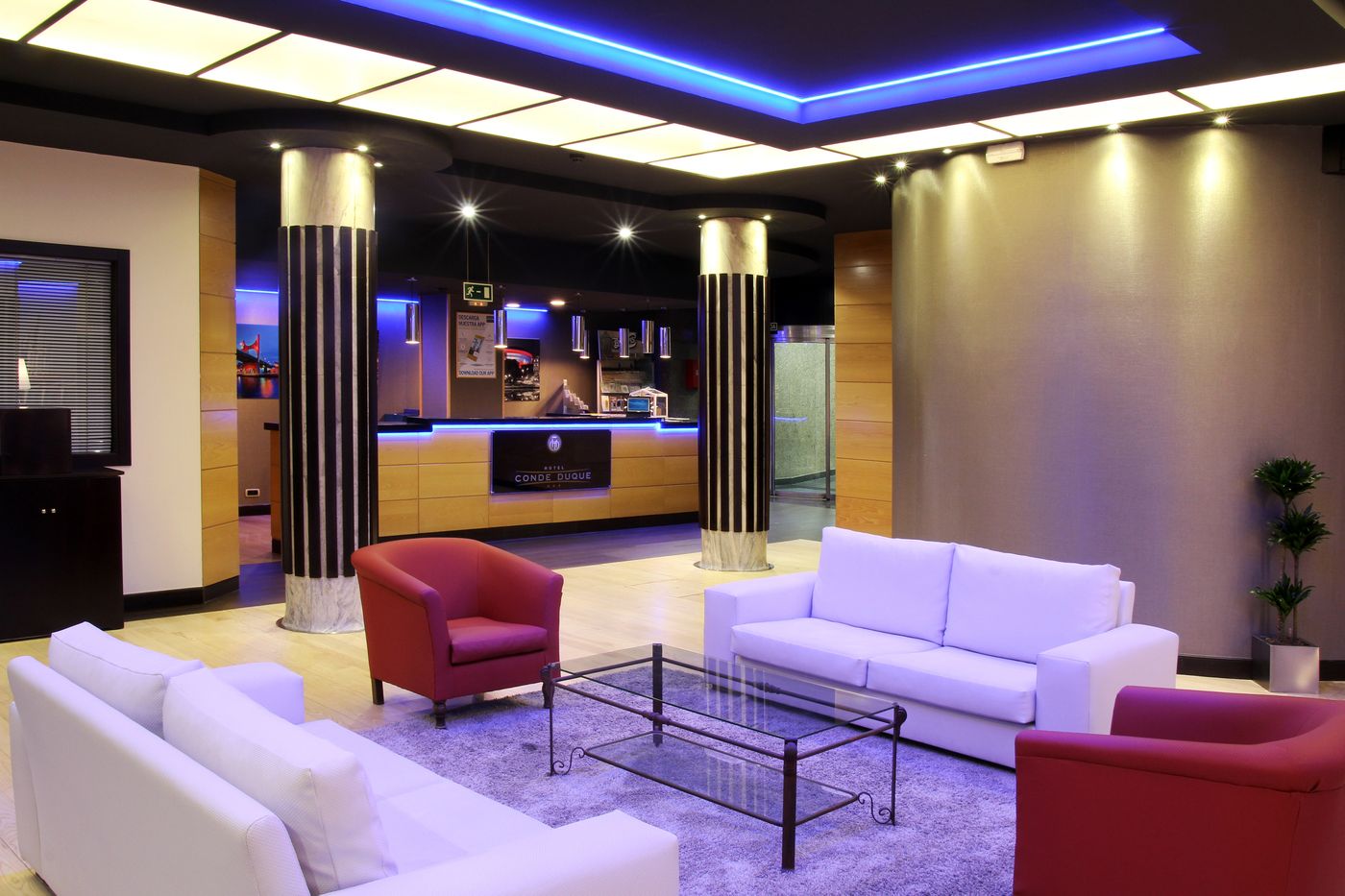 Hotel Conde Duque Bilbao-Spain-BILBAO-Lobby-8