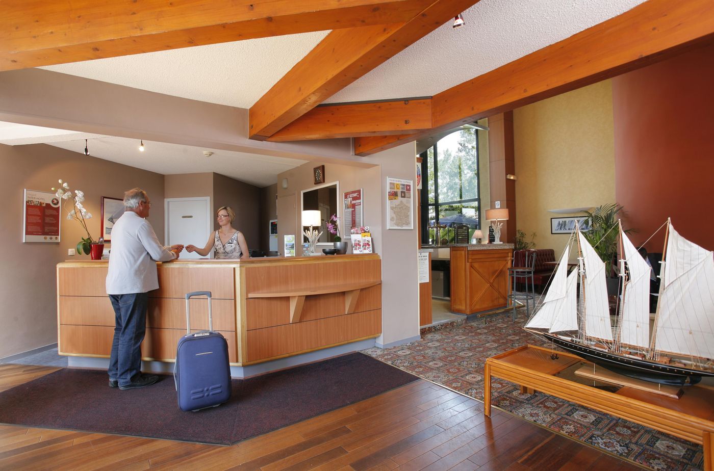 The Originals City, Hôtel Le Sextant, Toulouse Sud - France - LABEGE - Lobby - 2