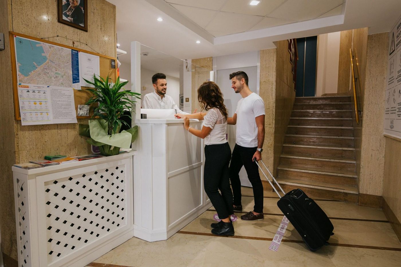 Hotel Città di Parenzo-Italy-TRIESTE-Lobby-9