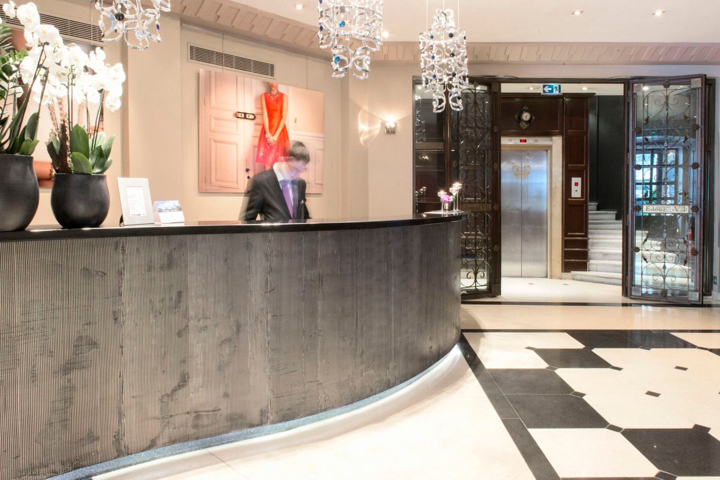 Edouard 7 Paris Opera-France-Paris-Lobby-8
