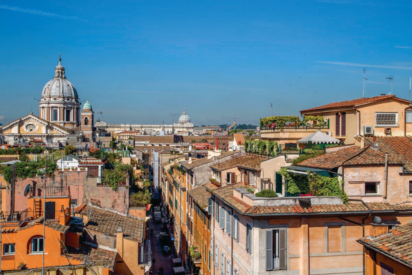 The Inn and View at the Spanish Steps