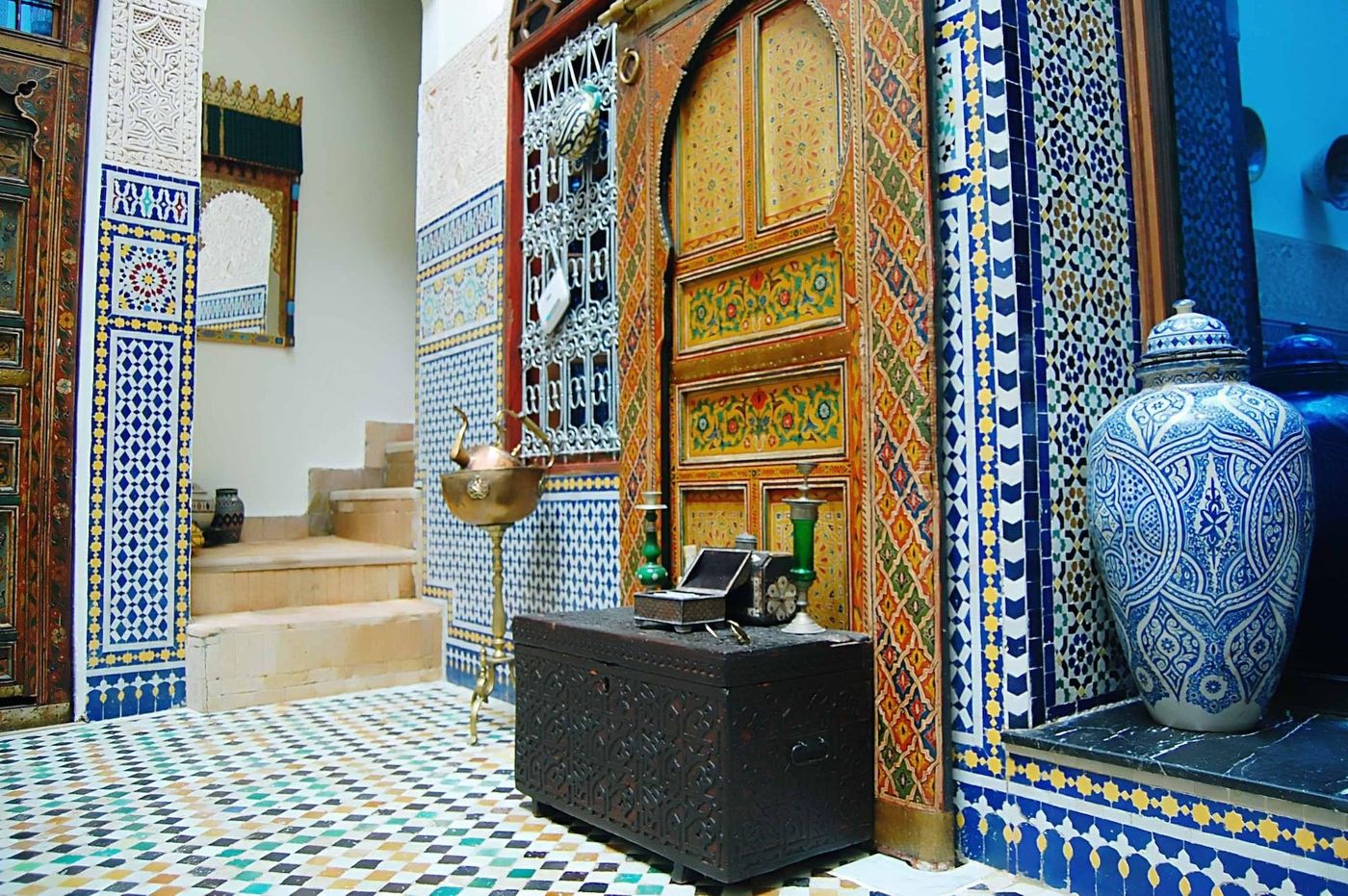 Riad Fes Aicha-Morocco-FES-Lobby-7