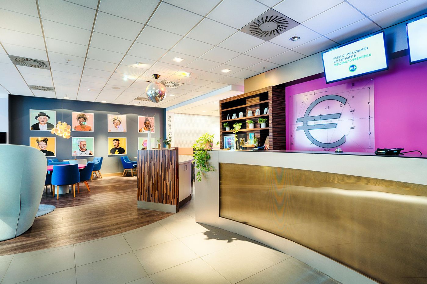 B&B HOTEL Offenbach Kaiserlei - Germany - OFFENBACH AM MAIN - Lobby - 8