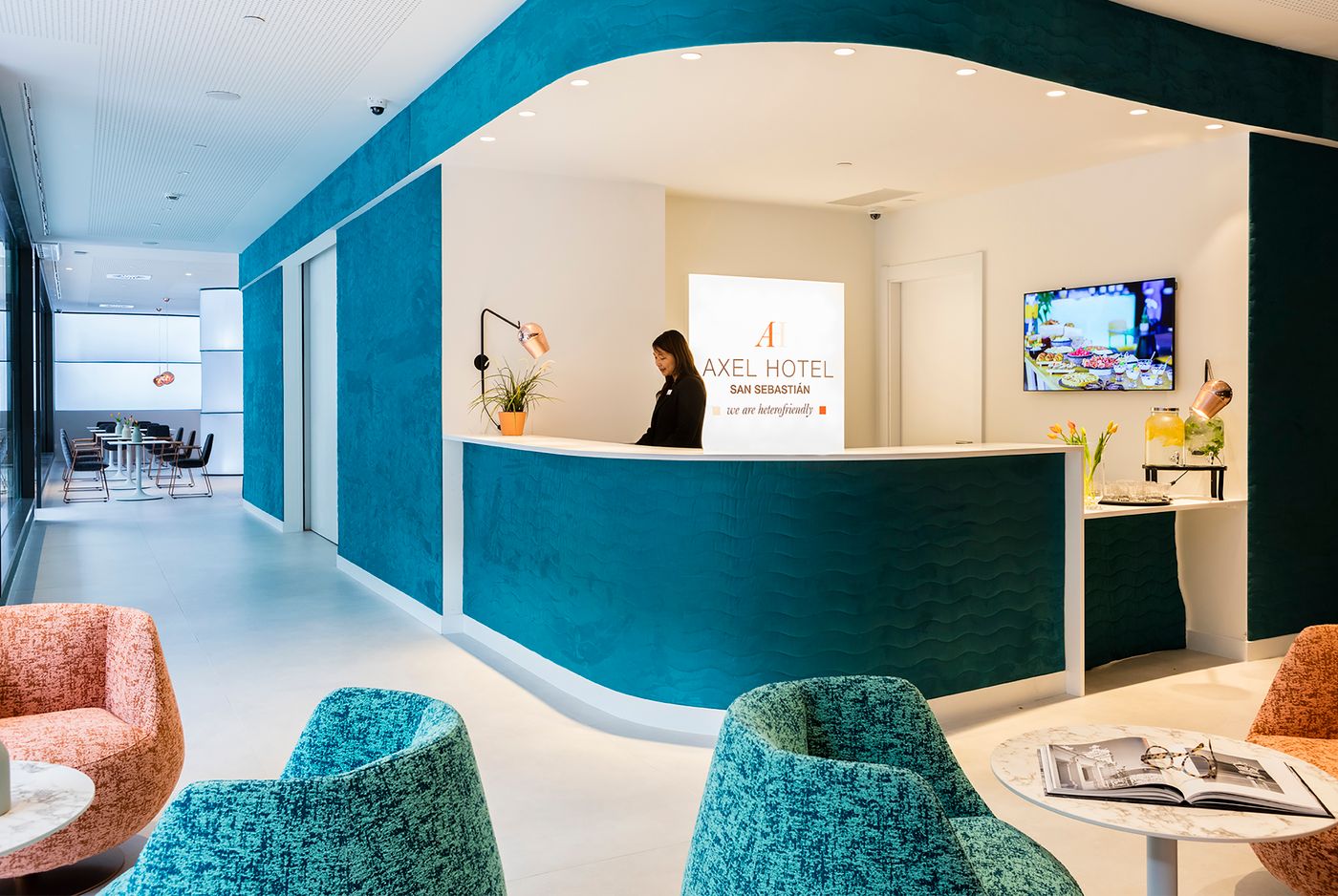 Axel Hotel San Sebastián- Adults Only-Spain-San Sebastián-Lobby-10